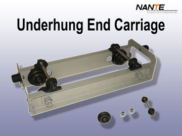 Gray Underhung Crane End Carriage Max Capacity 10 T na velocidade 20m/minuto