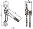 HSH - Uma grua Chain manual do bloco de 619 alavancas mini tipo) (para levantar, puxar, tensionando